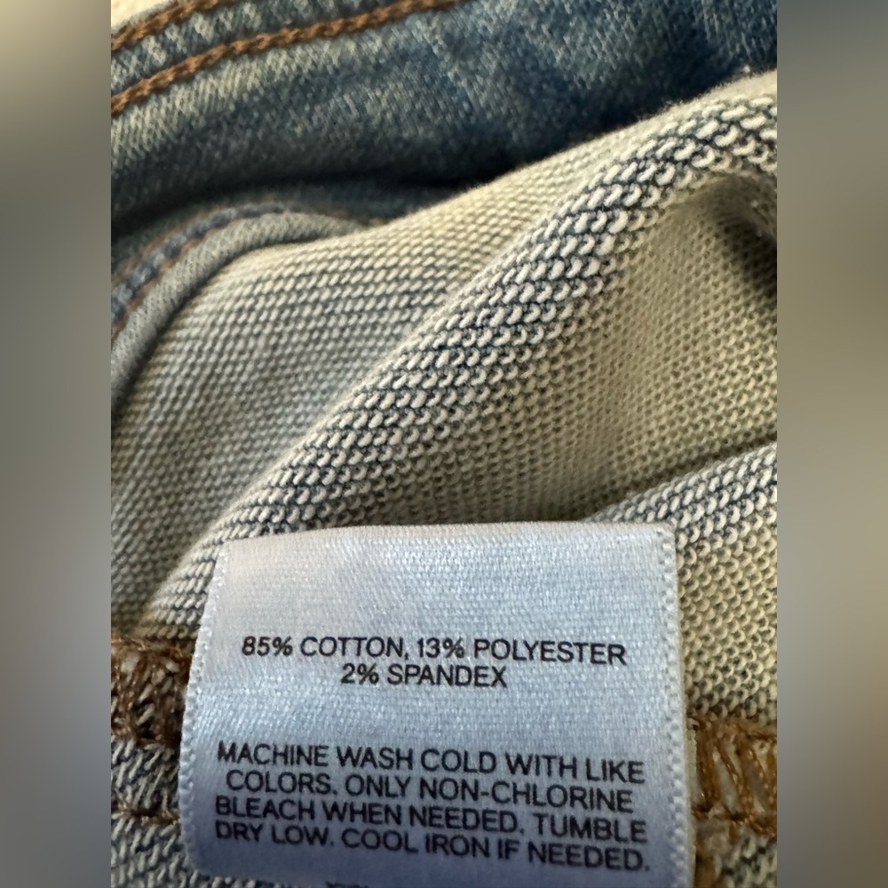 Express Blue Denim Button-Up Jacket - image 4